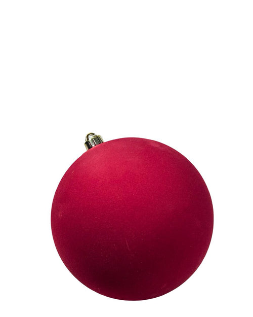 bola x 1 unidad gamusa  burgundi  15 cm