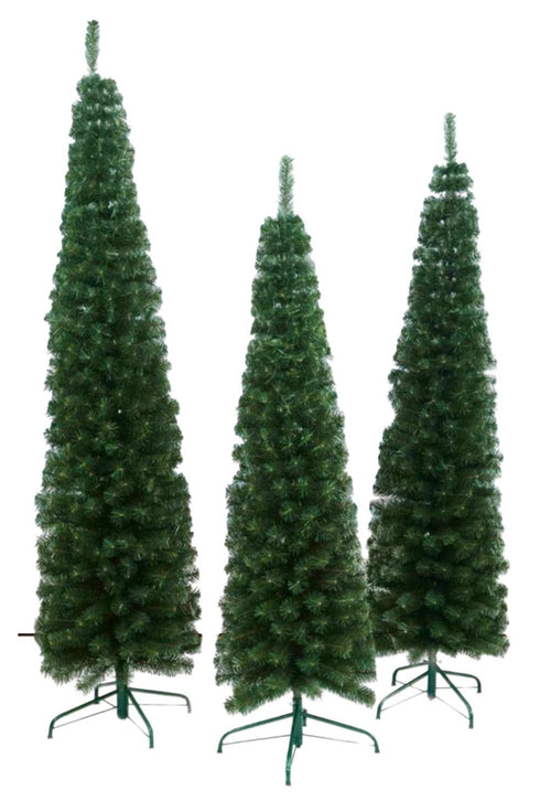 Árbol verde pino vela premium 3 tamaños