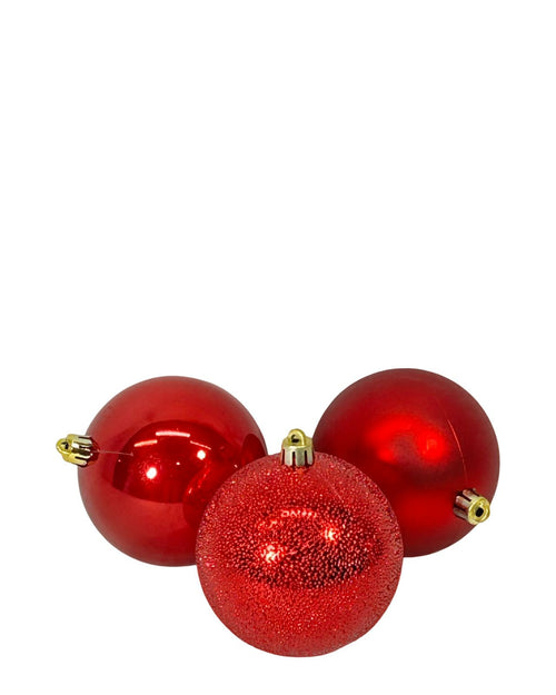 Bolas rojas 8 cm paquete x 20 unidades