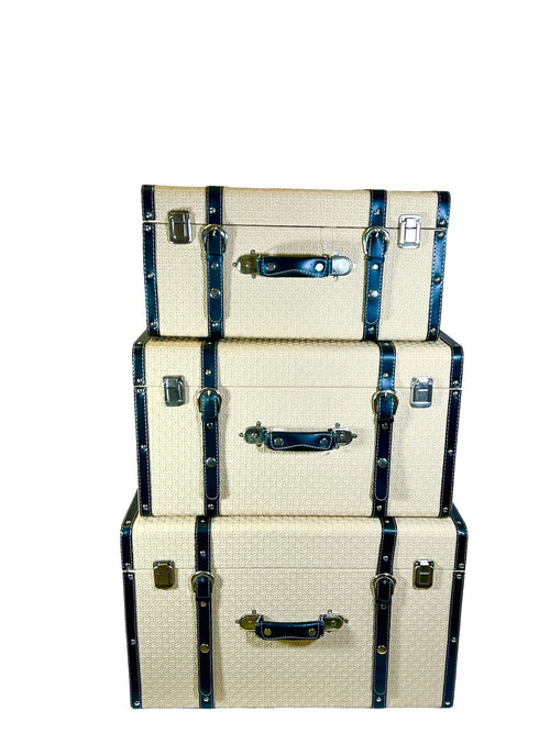 Set x3 baul beige italy 55,50,45