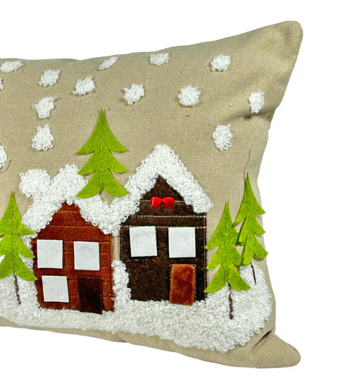 funda cojin villas rectangular 2 colores 30x50  cm