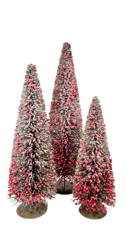 Arbol coleccion en alambre y icopor  60 cm de alto base metalica