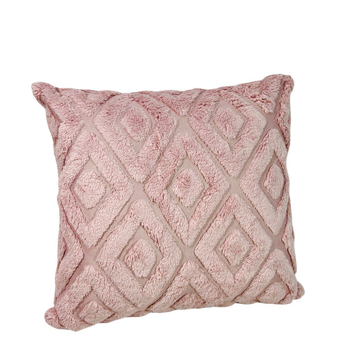 Funda cojin rombos mink  colores surtidos 45x45 cm (no incluye el relleno )