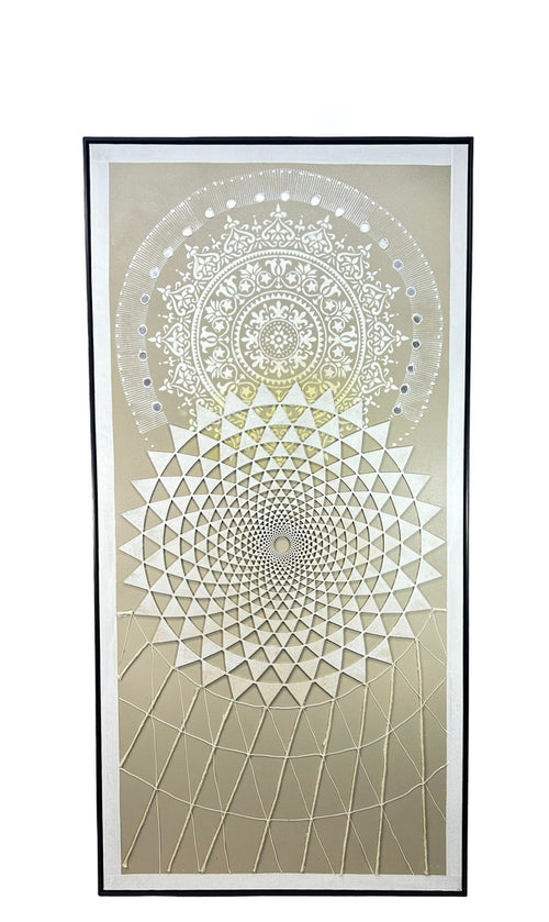 Cuadro grande universe  faces 160x80 cm