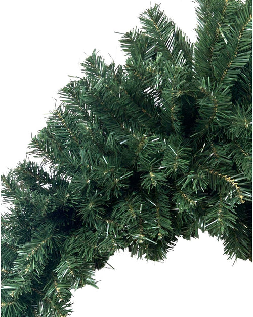 guirnalda verde super gruesa ondulada 2.70 cm