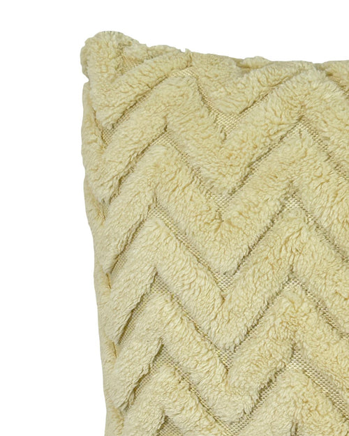 funda de cojin texturizada zig zag 45x45 no incluye relleno