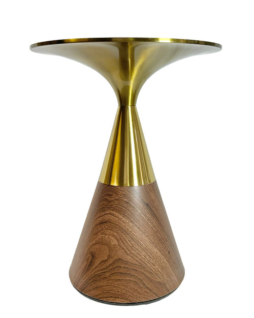 Mesa marmol metalica 60x50 cm