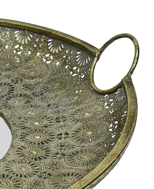 centro grande espejo redondo  mandalas 2 tamaños