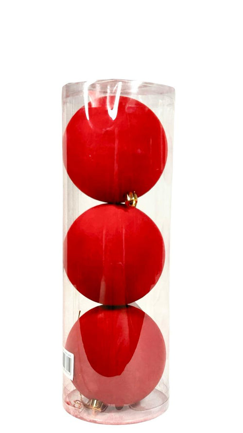 paquete de bolas x 3 vino pana 10 cm