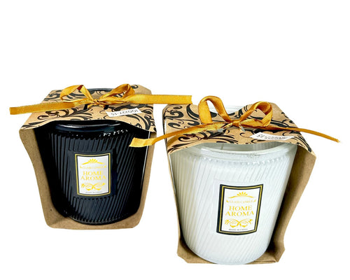 Vela de olor 2 colores 11x11