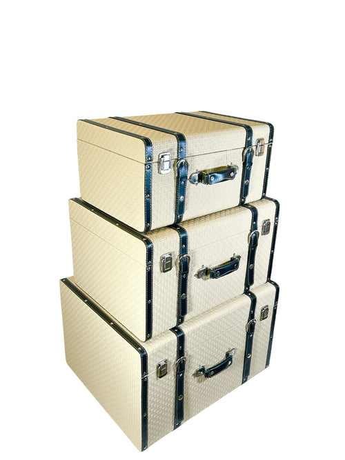 Set x3 baul beige italy 55,50,45