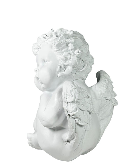 Angel color white 16X13 CM