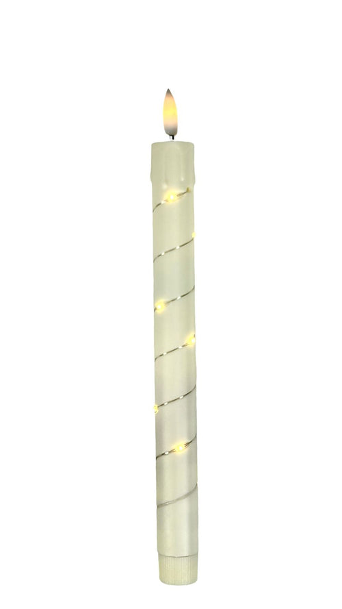 vela grande led alambrito calida 25 cm valor por unidad
