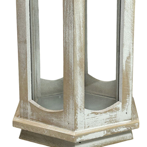 Farol madera indonesia  3 tamaños