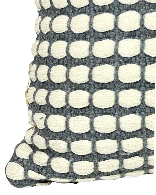 cojin gris tejido 45x45 no incluye relleno