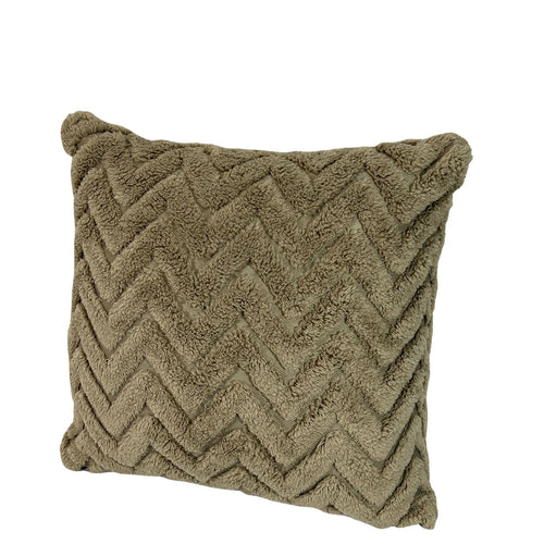 funda de cojin texturizada zig zag 45x45 no incluye relleno