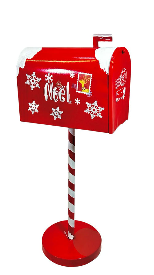 buzon mediano metal noel 50x22 cm