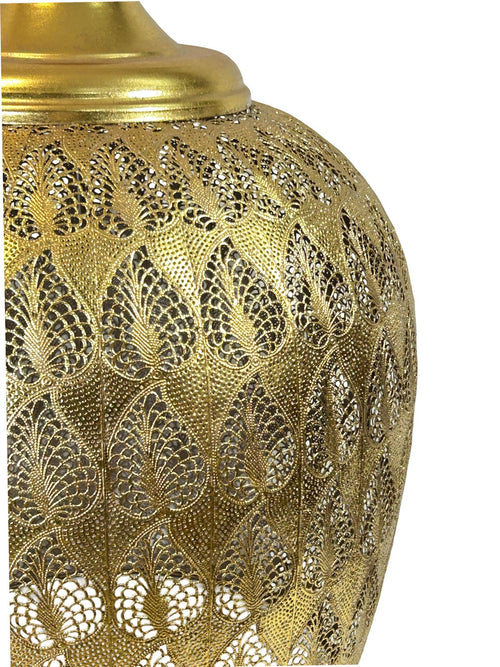 colgante gigante  indu dorado metalico   76x50  cm