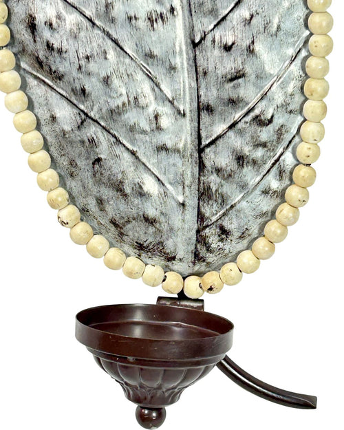 Candelabro de hoja para la pared  60x21 CM ( Individual) no incluye vela