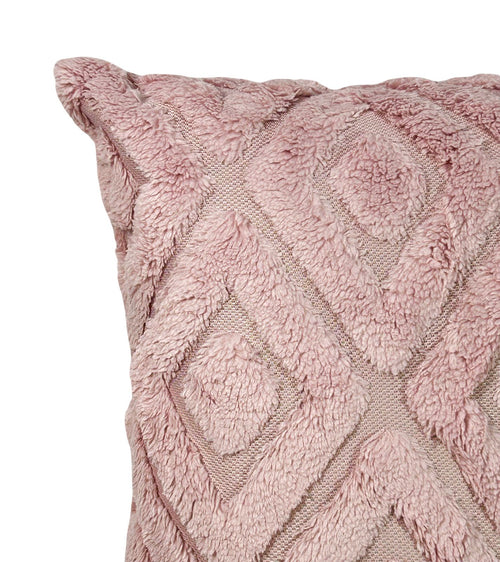 Funda cojin rombos mink  colores surtidos 45x45 cm (no incluye el relleno )