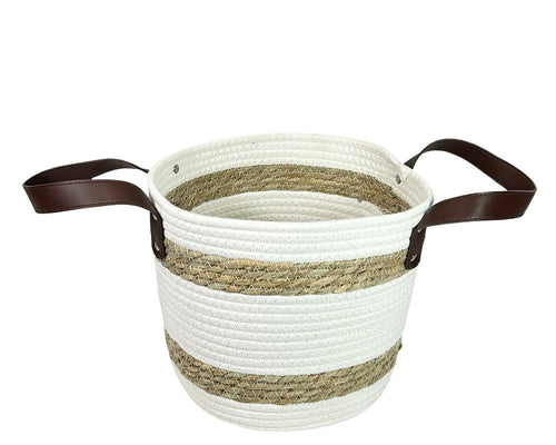 Macetero beige en 3 tamaños