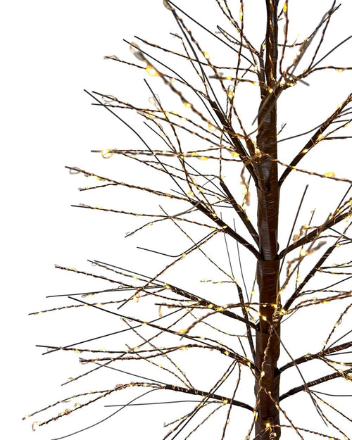 Arbol luz diamond gde ocre 180 cm
