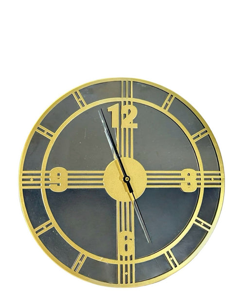 reloj pared wood  round 40 cm