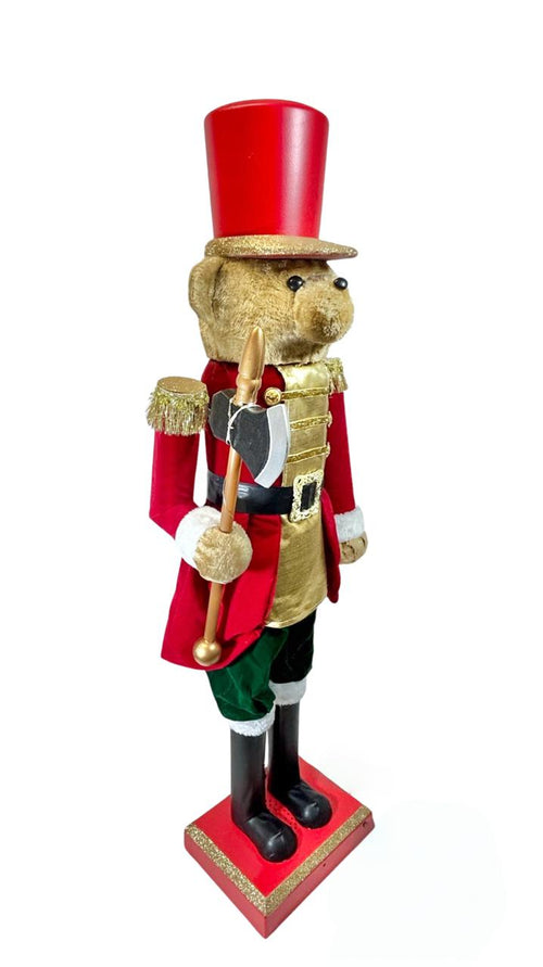 cascanuez de oso soldado premium 110cm