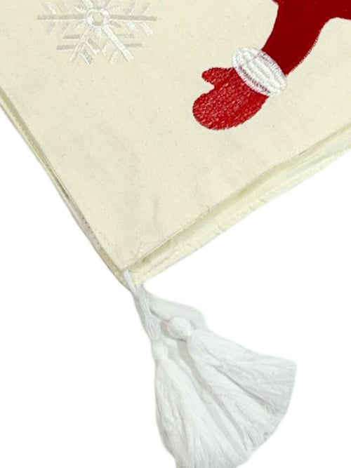 camino bordado santa pompones 1.80x33 cm