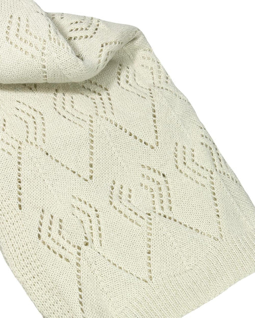 Manta o troup beige etnica gruesa 130x170 cm