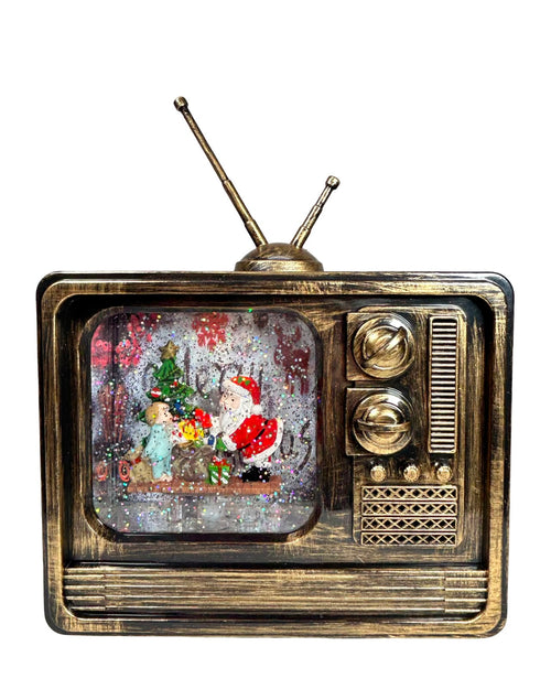 Televisor Music Papa Noel Niña 23x20
