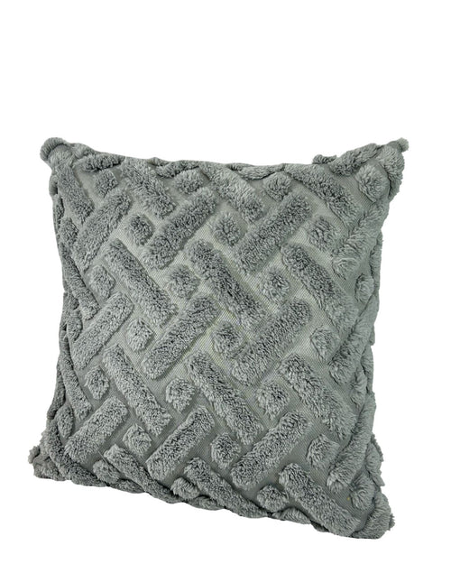 funda de cojin texturizada zig zag 45x45 (no incluye relleno)