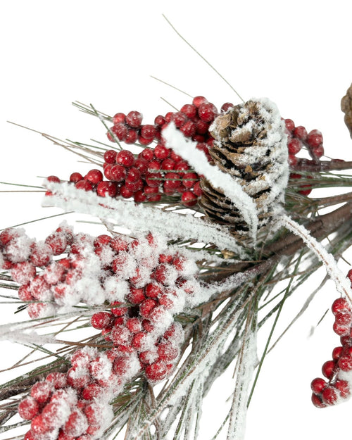 vara  berry super nieve piñas 65 cm