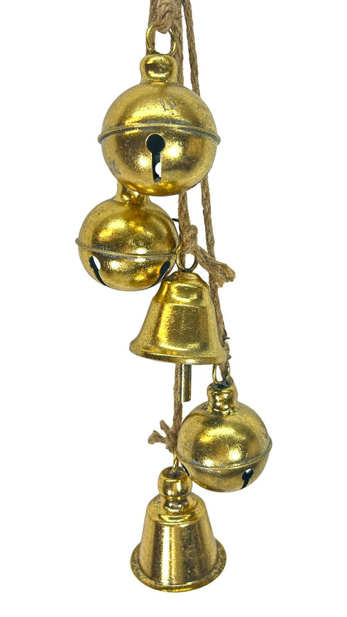 movil dorado campanas x 5 pc60x8 cm