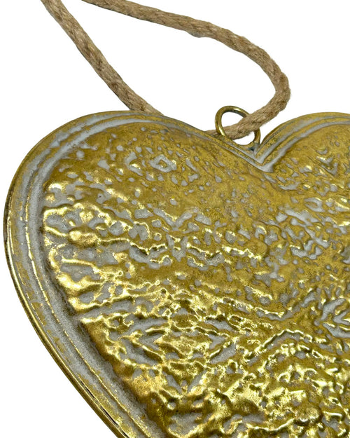 Corazon Gde Gold Rustic 28x27