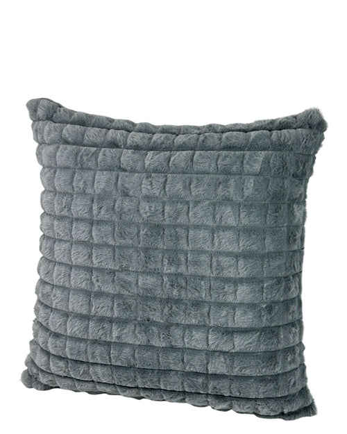 cojin mink cuadritos camel 45x45 cm   (no incluye relleno )