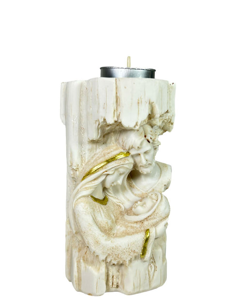 Candelabro sagrada familia 13x8 cm
