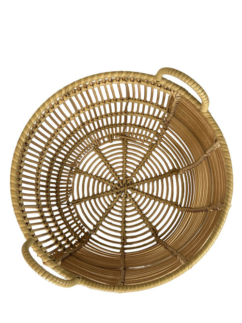 canasto grande rattan sint vietn 33x31 cm