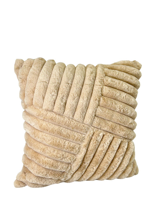 cojin funda mink geometrico rayas 45x45 cm