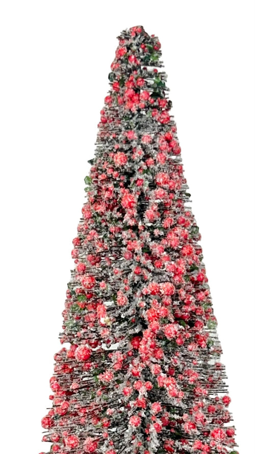 Arbol coleccion en alambre y icopor  60 cm de alto base metalica