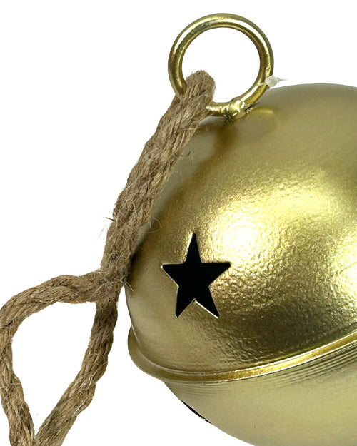 cascabel metalico estrella 15 cm 3 colores
