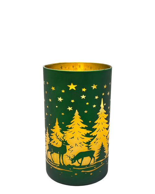Vela brisero con arbol verde  3 tamaños