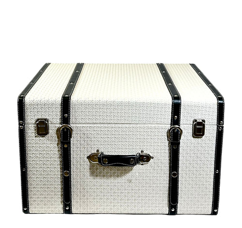 Set x 3 Baul white italy 55,50,45 cm