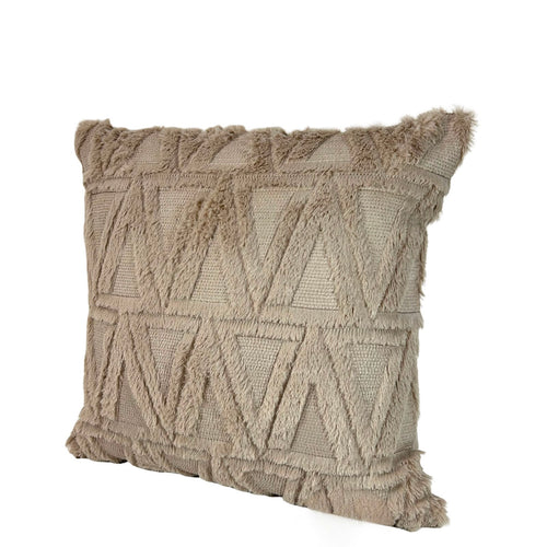 cojin funda zig zag bordado 45cm x45 cm  no incluye relleno