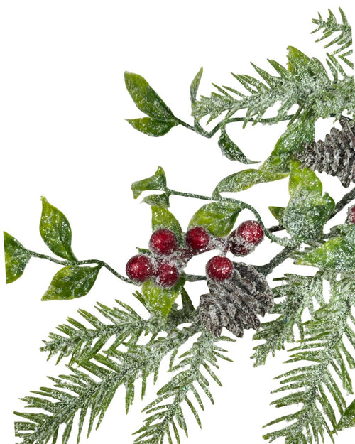 Pino ramo de berrys sugar snow 50cm