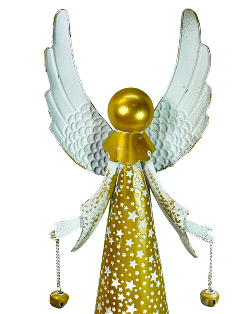 Angel Gde Metal Dor White 68x26