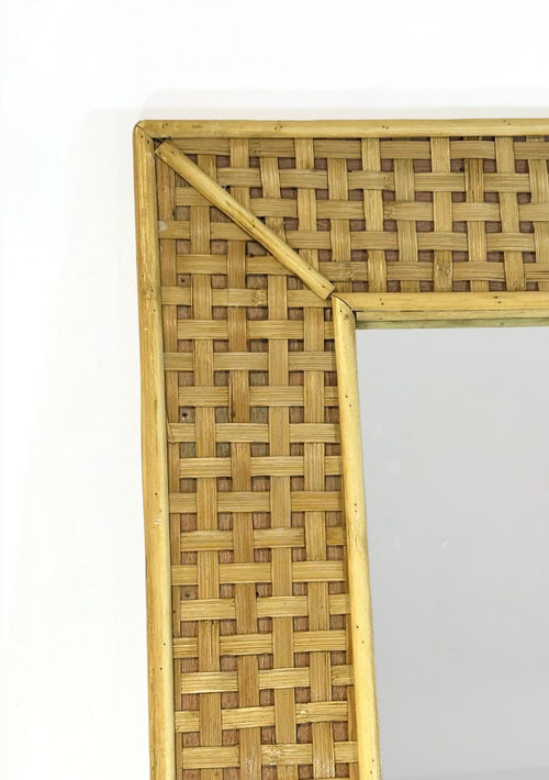 espejo rectangular vertical madera 120x50 cm