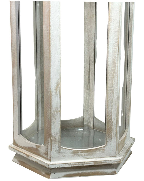 Farol madera indonesia  3 tamaños