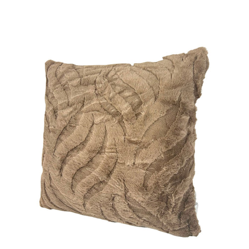 Cojin funda mink ondas srt 45x45cm ( no incluye relleno)