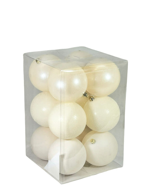 Paquete bolas crema x12 - 8centimetros